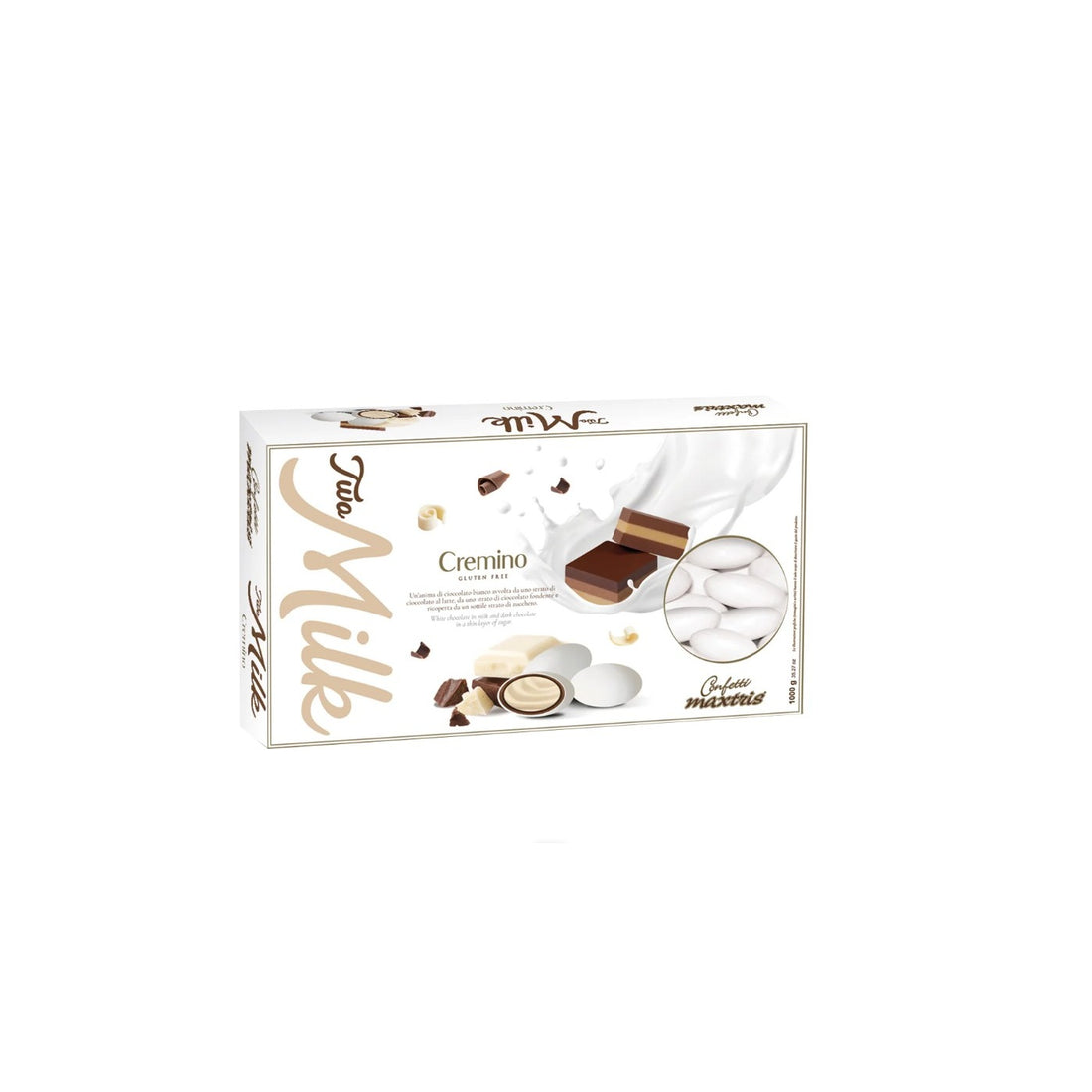 Maxtris Sugared Almonds Two Milk Cremino 1 Kg