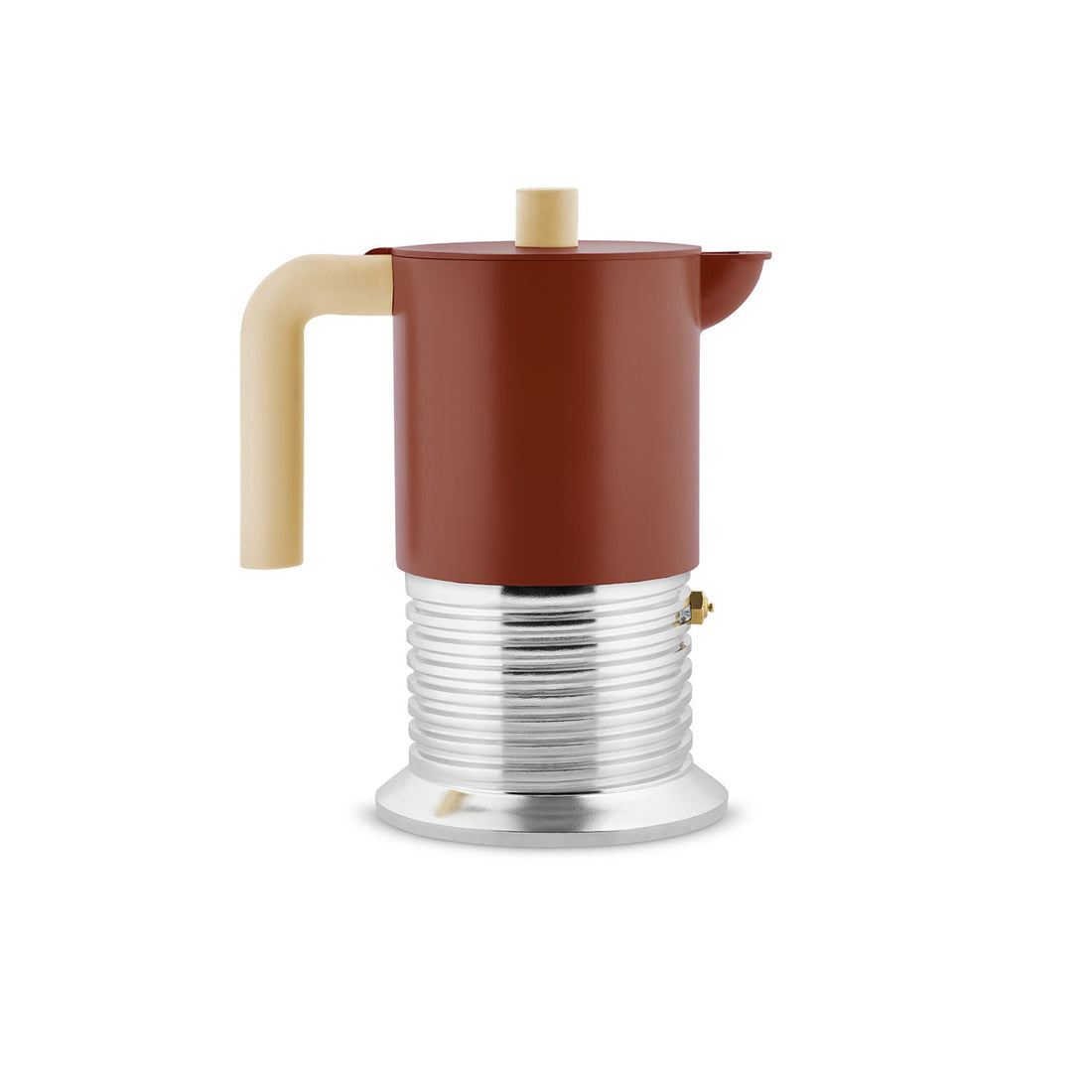 Alessi Brown Screw Coffee Maker 3 Cups