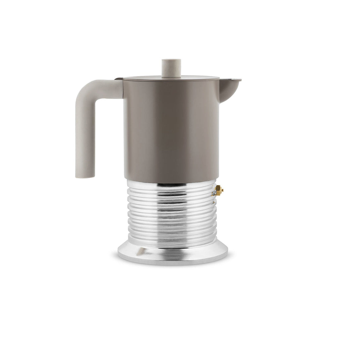 Alessi Coffee Maker Vite Warm Grey 6 Cups