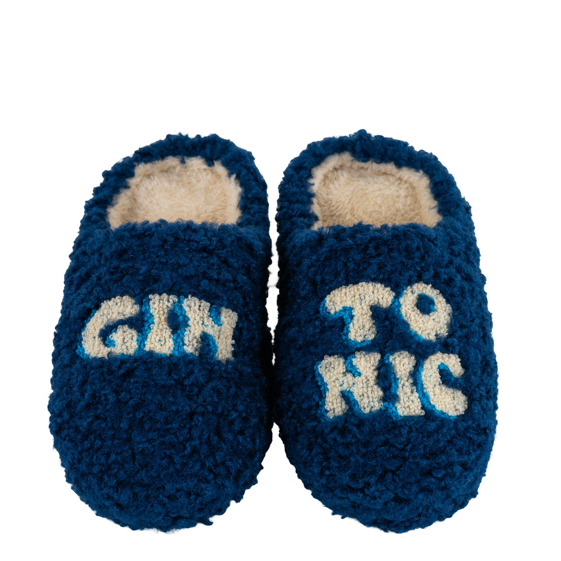 WD LifeStyle Pantofole di Natale Gin Tonic Taglia L/XL – Idea Regalo Natalizia