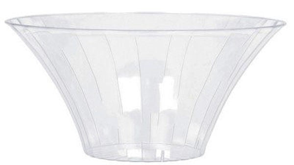 Bigiemme Transparent Plastic Container Vase 18 x 9 Cm