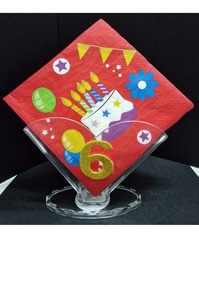 Bigiemme Transparent Plastic Napkin Holder L 17 Cm H 17 Cm