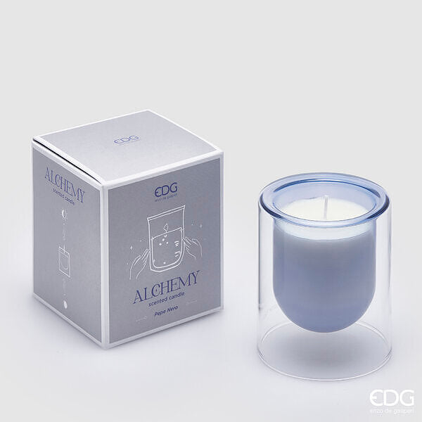 EDG Enzo De Gasperi Alchemy Candle H 10 Cm D 8.5 Cm Black Pepper