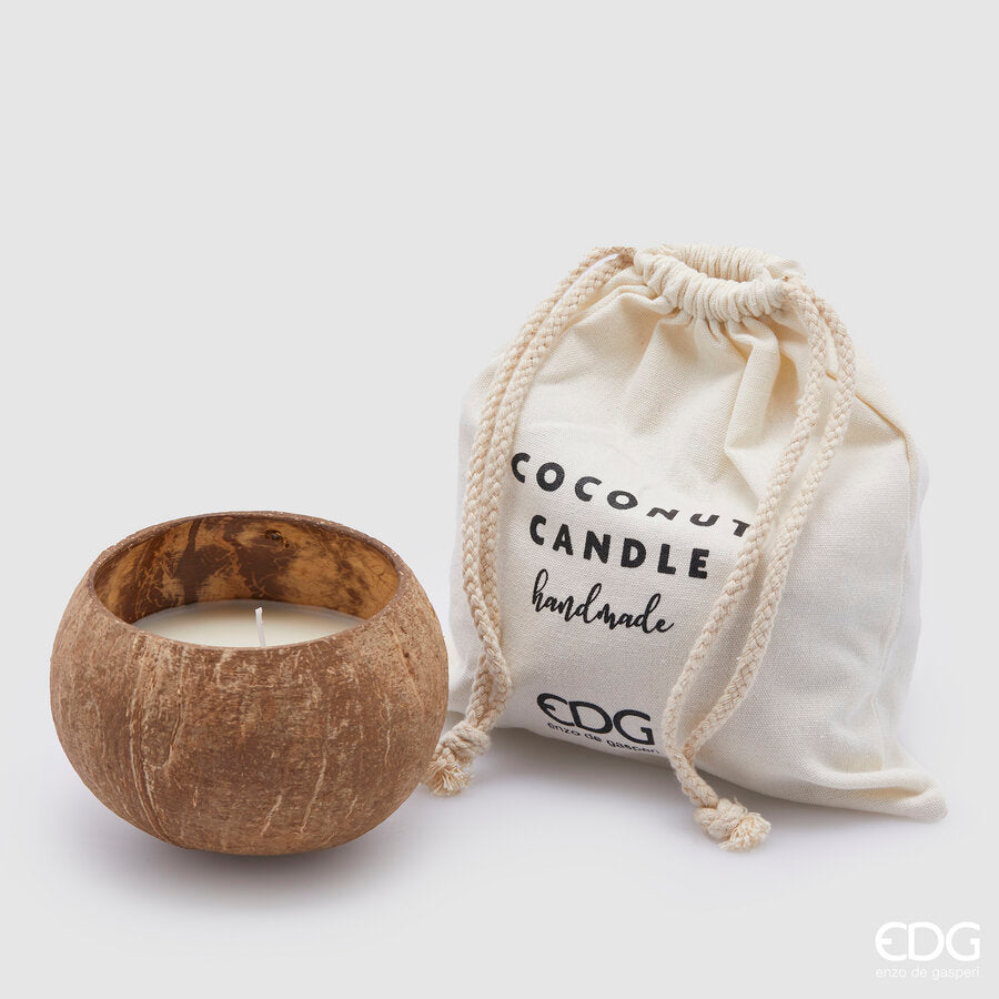 EDG Enzo De Gasperi Essential Candle H 9 Cm D 12 Cm Soft Clouds