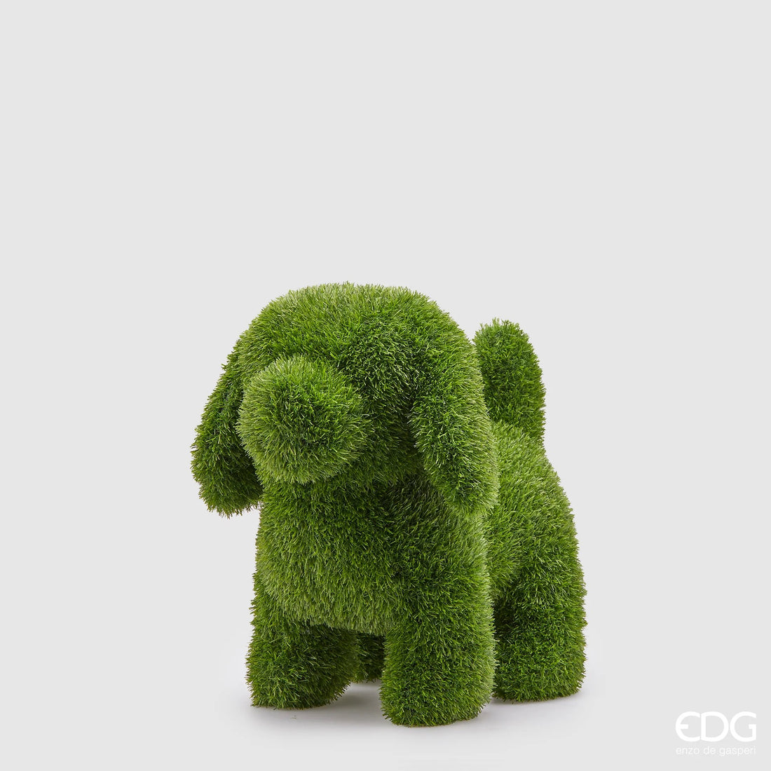EDG Enzo De Gasperi Decor Grass Dog H 48 Cm L 30 Cm L 50 Cm Green Green