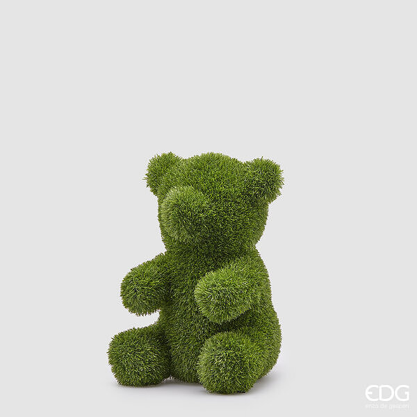 EDG Enzo De Gasperi Bear Grass Decoration H 50 Cm L 30 Cm L 35 Cm Green Green