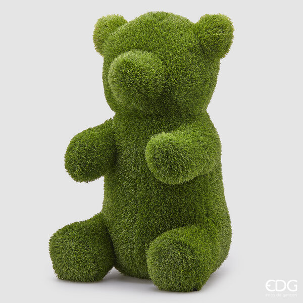 EDG Enzo De Gasperi Bear Grass Decoration H 80 Cm L 48 Cm L 58 Cm Green Green