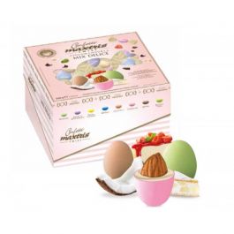 Maxtris Sugared Almonds Cadeaux Twist Mix Pink 500 Gr