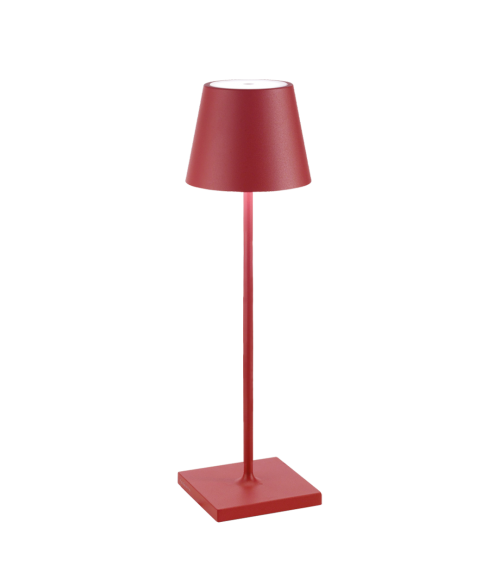 immagine-1-zafferano-poldina-pro-rosso-lampada-da-tavolo-in-alluminio-h38-ean-8056300195825