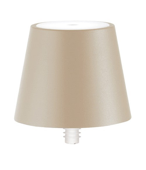 Zafferano Poldina Stopper Lamp H 111 Mm D 111 Mm Sand