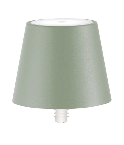 Zafferano Poldina Stopper Lamp H 111 Mm D 111 Mm Sage