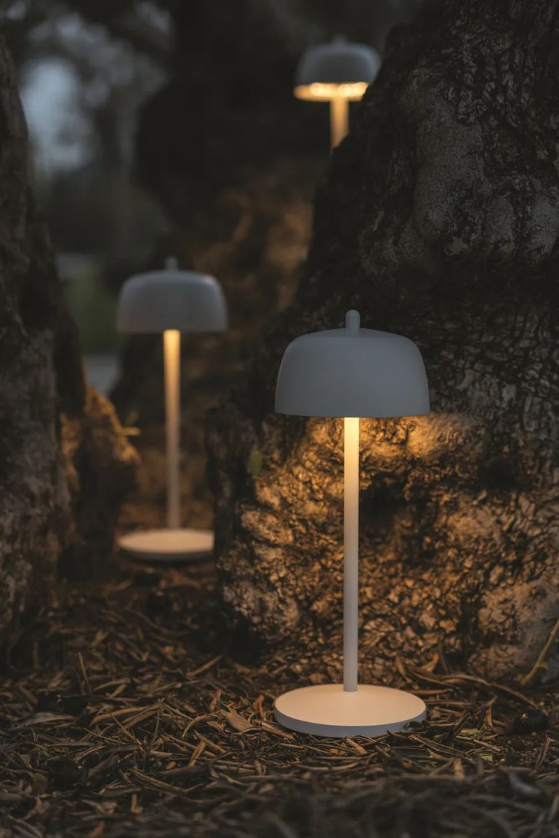 Zafferano Circe Table Lamp D 110 Mm H 300 Mm Matt Black