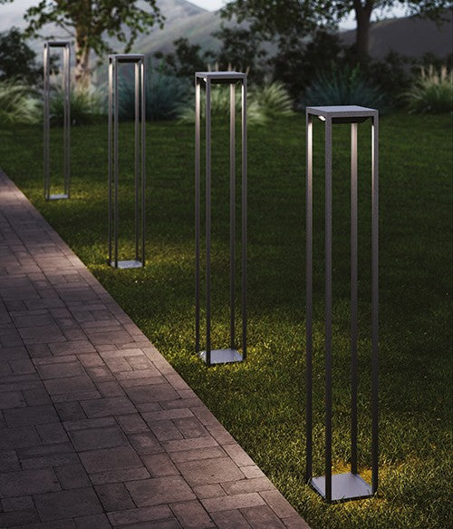 Zafferano Home Solar Terra Lamp H 1000 Mm D 140 Mm L 140 Mm Dark Grey