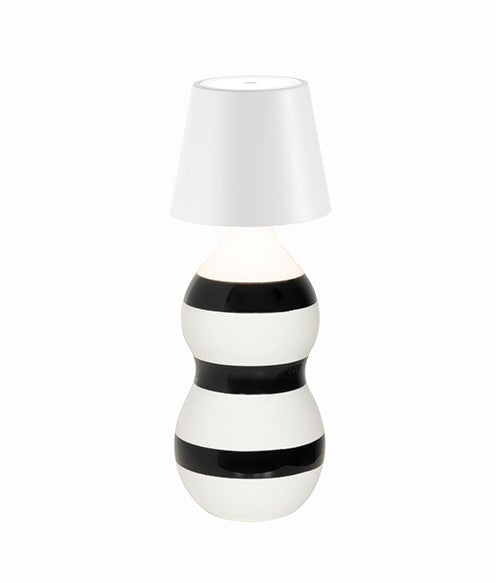 Zafferano Poldina Stopper Lamp H 111 Mm D 111 Mm White