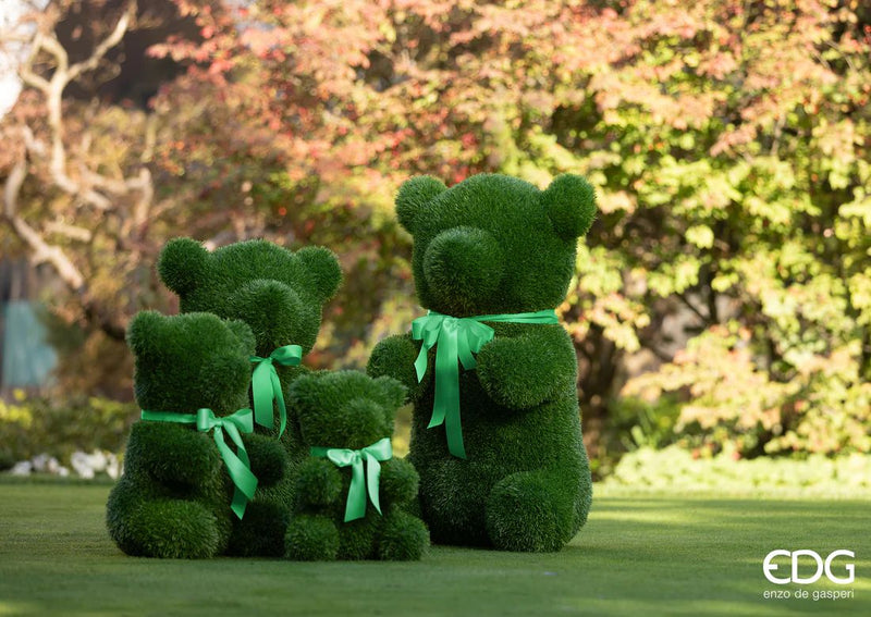EDG Enzo De Gasperi Bear Grass Decoration H 80 Cm L 48 Cm L 58 Cm Green Green