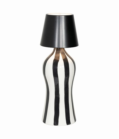 Saffron Poldina Stopper Lamp H 111 Mm D 111 Mm Black
