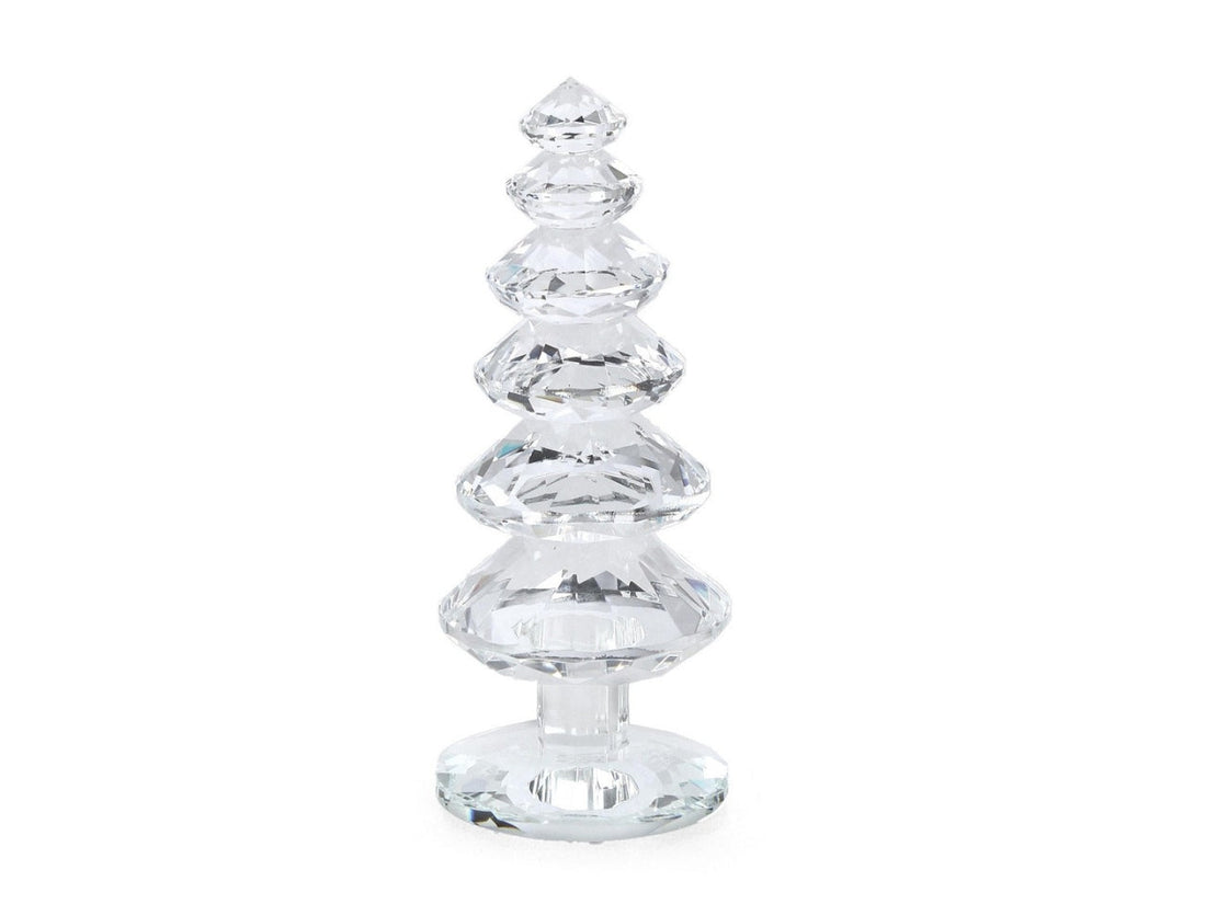 Bizzotto Pino Eldrid Transparent: Decorative Glass Tree