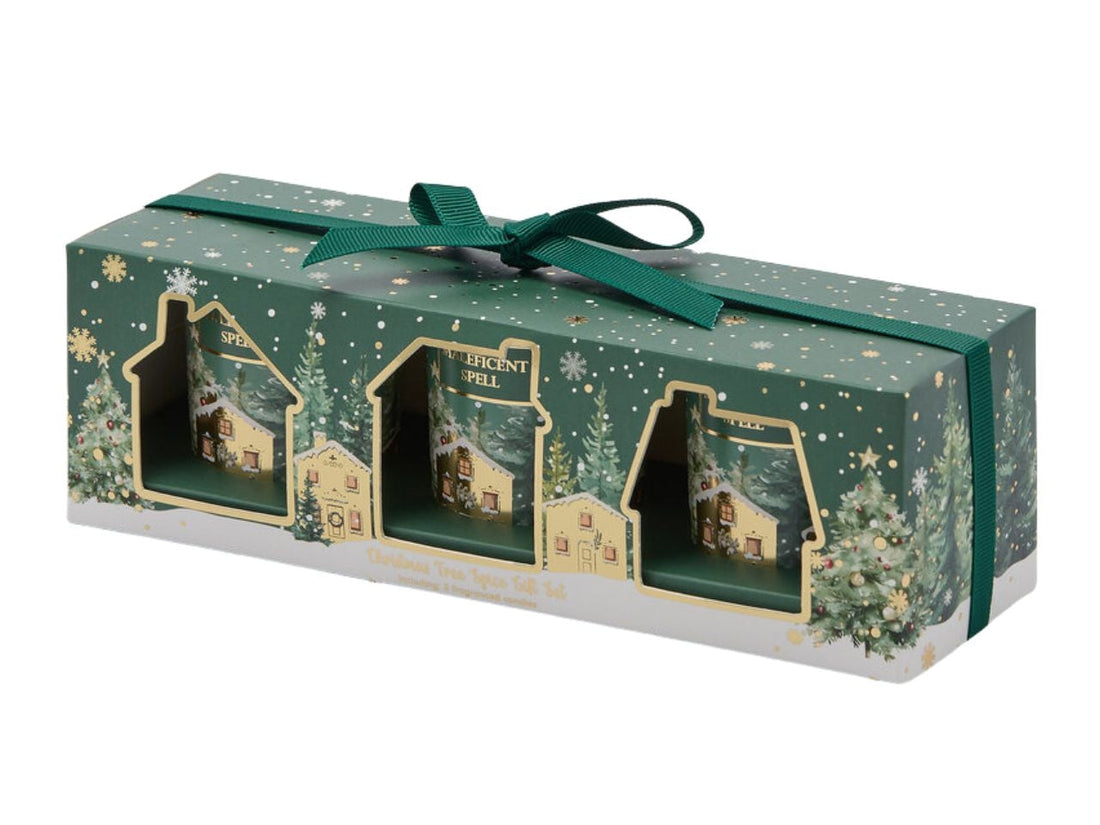 EDG Enzo De Gasperi Set 3 Noel Candles Cardamom Scented H6 Ø5 cm – Christmas Candles
