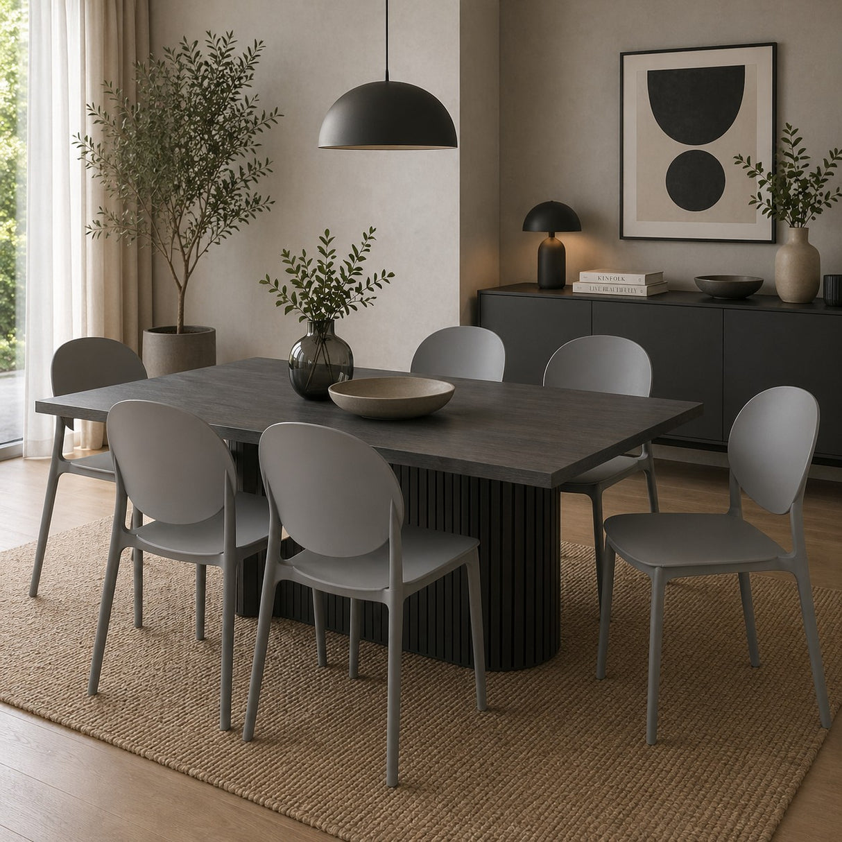 Di.Mo Eloise PP Grey Chair