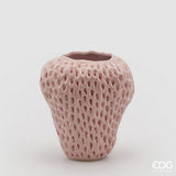 Strawberry Chakra Vase H26 D22 Pale Pink