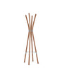 Alessi Poêle appendiabiti PS23 faggio bruno, design Philippe Starck