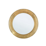 Bizzotto Adara Round Gold Mirror