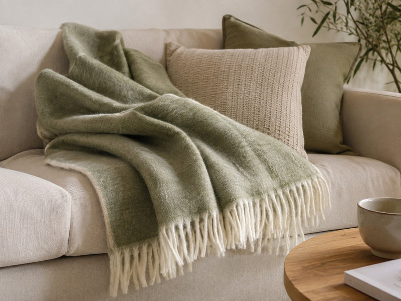[VERIFY] Bizzotto ANOUK SQUARED GREEN BLANKET C-FR 130X170