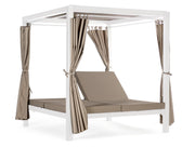 Bizzotto Daybed Dream Cot with Curtains White