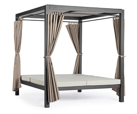 bizzotto bizzotto daybed dream lettino con tende antracite ean 8051836349773