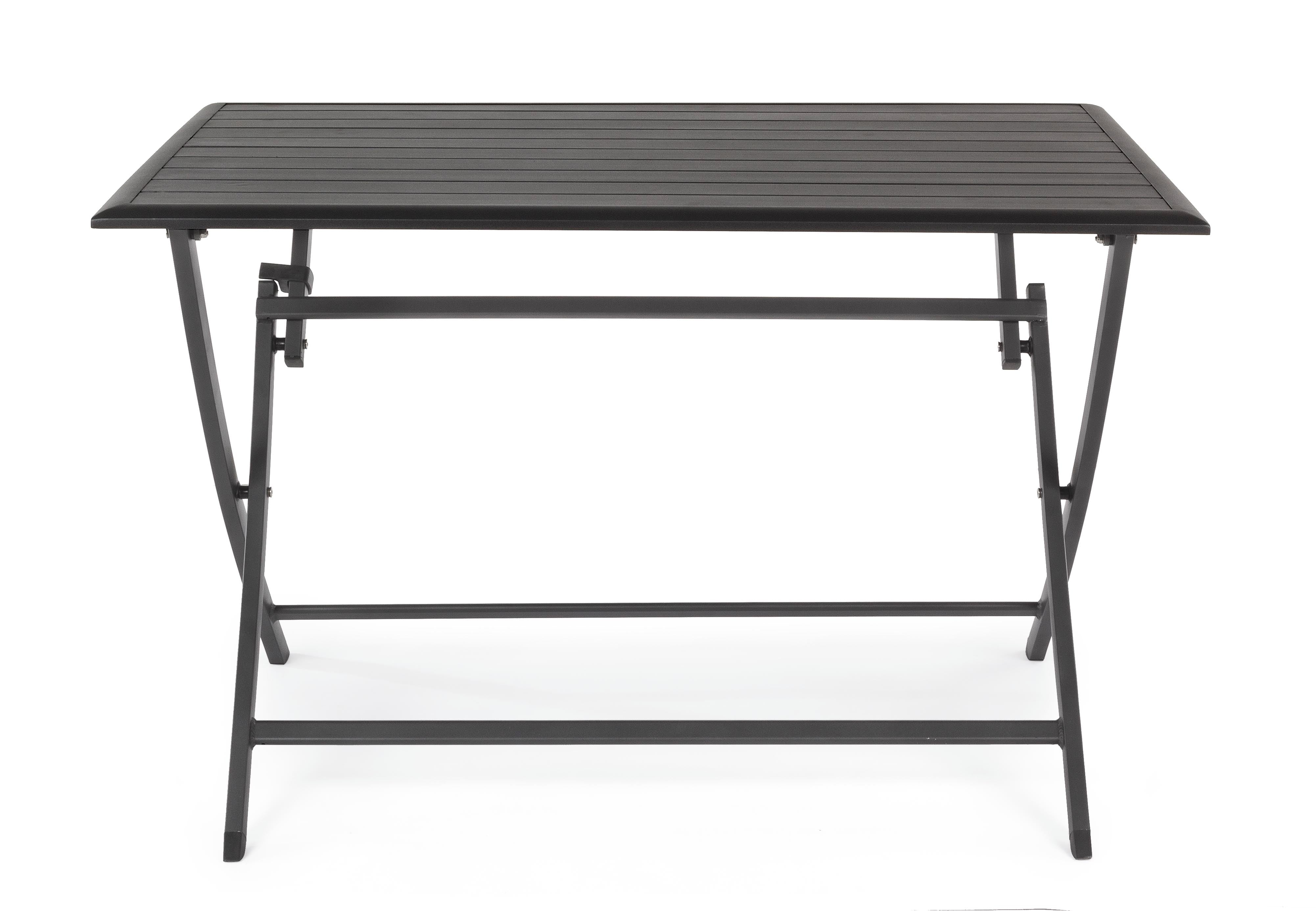 Elin Folding Table 110 x 70 Cm Anthracite