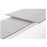 Bizzotto Otavio Extendable Rectangular Table 220 - 280 - 340 x 95 Cm White