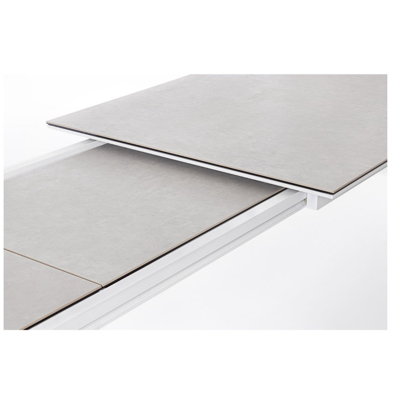 Bizzotto Otavio Extendable Rectangular Table 220 - 280 - 340 x 95 Cm White