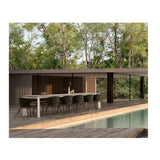 Bizzotto Otavio Extendable Rectangular Table 220 - 280 - 340 x 95 Cm White