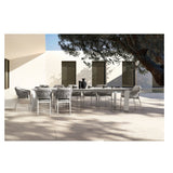 Bizzotto Otavio Extendable Rectangular Table 220 - 280 - 340 x 95 Cm White