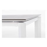 Bizzotto Otavio Extendable Rectangular Table 220 - 280 - 340 x 95 Cm White