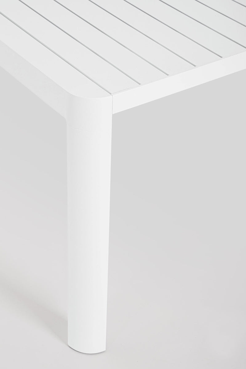 Bizzotto Extendable Square Table Kiplin 149 x 97 / 149 Cm White