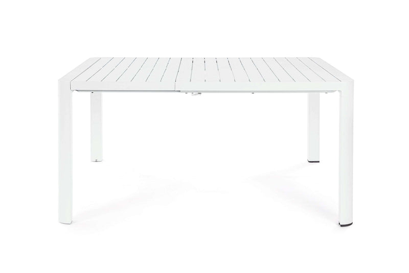 Bizzotto Extendable Square Table Kiplin 149 x 97 / 149 Cm White