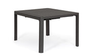 Bizzotto Kiplin Extendable Square Table 149 x 97 / 149 Cm Anthracite