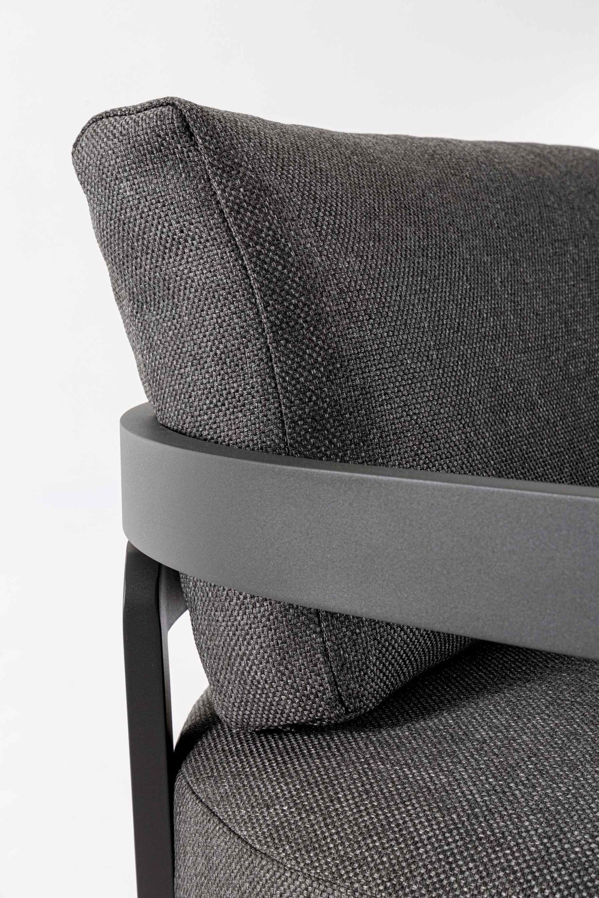 Bizzotto Set 4 Presley Lounge Anthracite