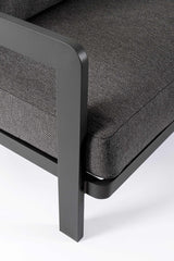 Bizzotto Set 4 Presley Lounge Anthracite