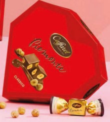 caffarel caffarel scatola cuore praline piemonte 150 gr ean 8013108734625