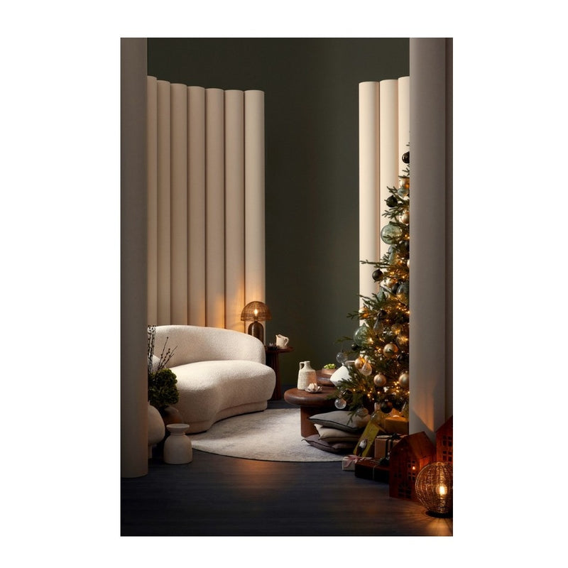 Bizzotto 2-Seater Sofa Tecla Natural