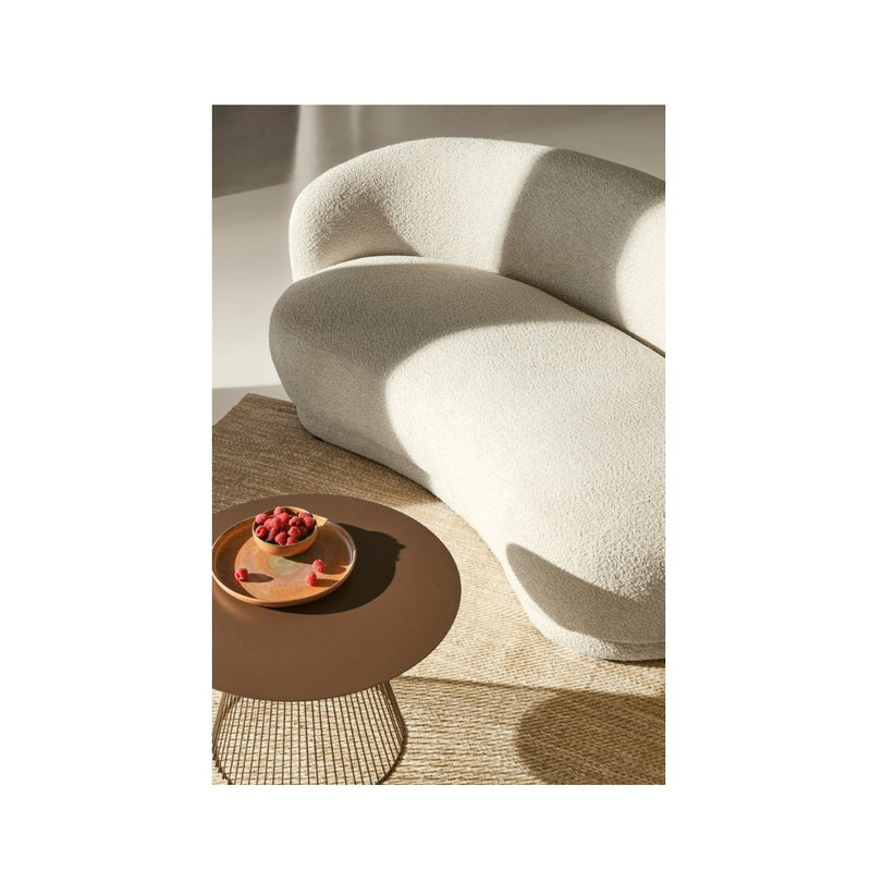 Bizzotto 2-Seater Sofa Tecla Natural