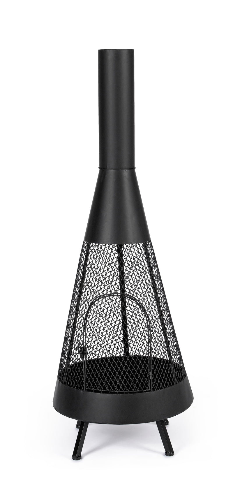 bizzotto bizzotto braciere efesto tondo d 50 cm h 138 cm nero ean 8051836293250