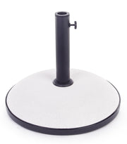Bizzotto Umbrella Base Barry Round 30 Kg White Cement