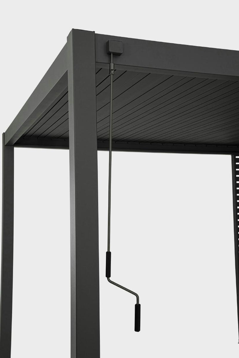 bizzotto bizzotto pergola ocean 3 x 4 mt antracite ean 8051836466883