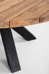 bizzotto bizzotto tavolo roderick d 150 cm h 77 cm teak antracite ean 8051836670327