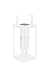 Bizzotto Solar Led Lamp H 38 Cm with Handle Square White