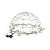 Bizzotto Medusa Argento con 1280 Micro LED Classic Decorazione Natalizia Luminosa
