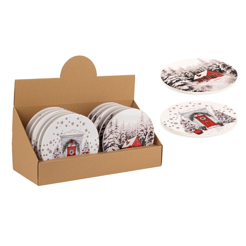 Bizzotto Trivet Paul Home Assorted Christmas Table Decoration 1 Pc